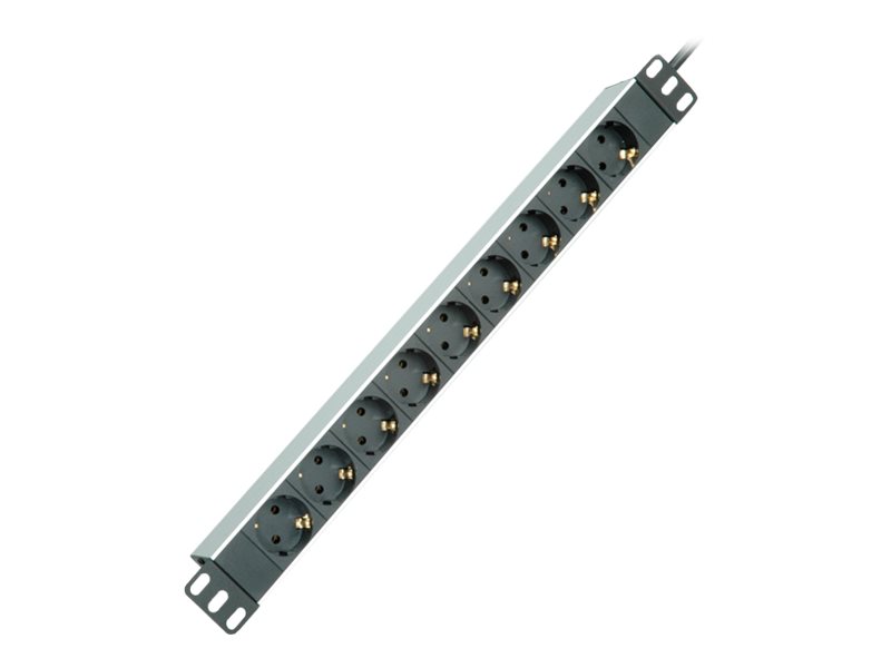 ROLINE Steckdosenleiste (Rack - einbaufähig) - 250 V - 2300 Watt 