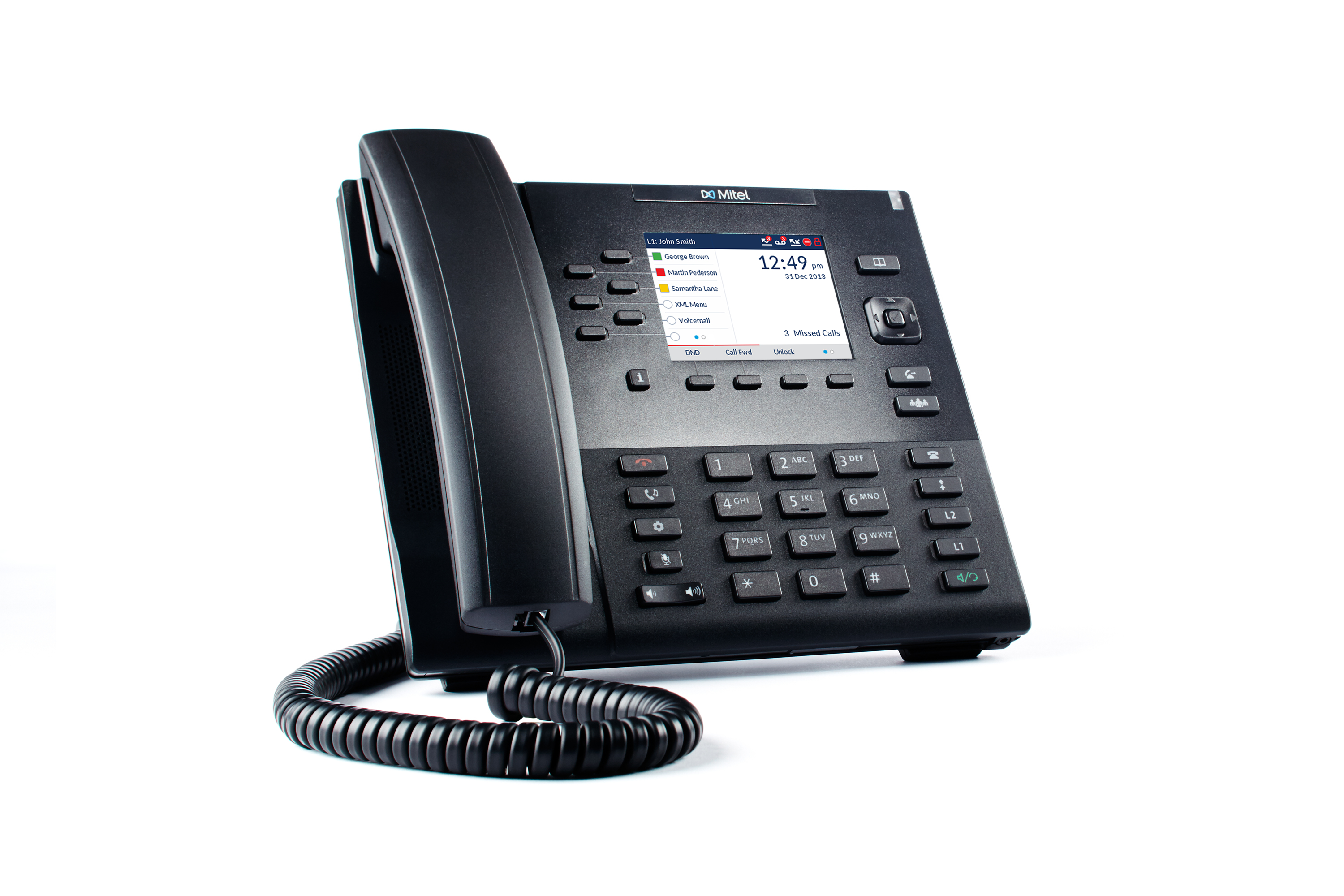 Mitel 6867 - VoIP-Telefon - dreiweg Anruffunktion