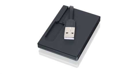 IOGEAR GSR203 - Schwarz - TAA - USB 2.0 - 70 x 57 x 6,35 mm - 23 g