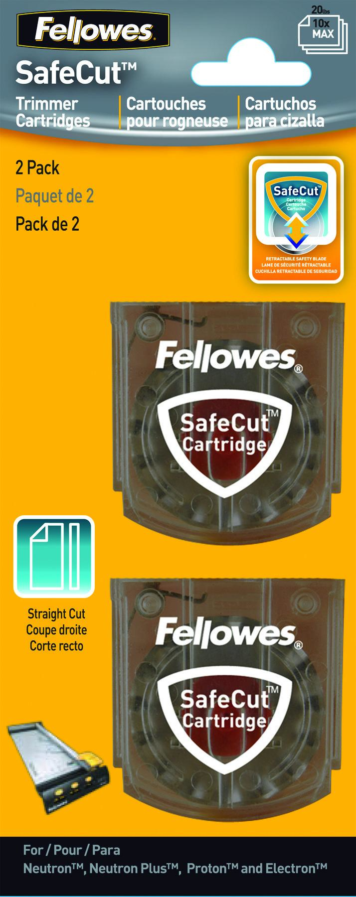Fellowes SafeCut - Austausch-Klingenpatrone (Packung mit 2)