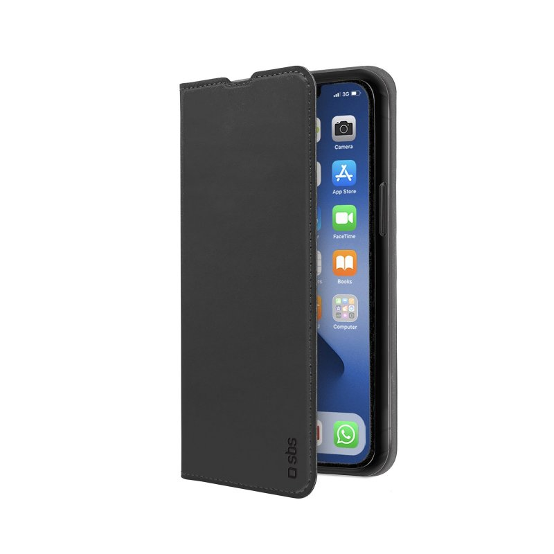 SBS Book Wallet Lite Apple iPhone 13 Pro schwarz