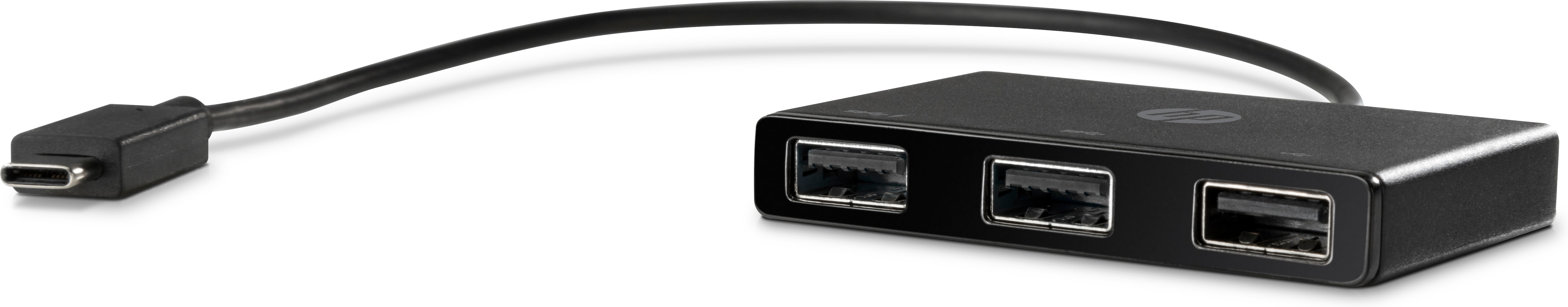 HP USB-C to USB-A - Hub - 3 x SuperSpeed USB 3.0