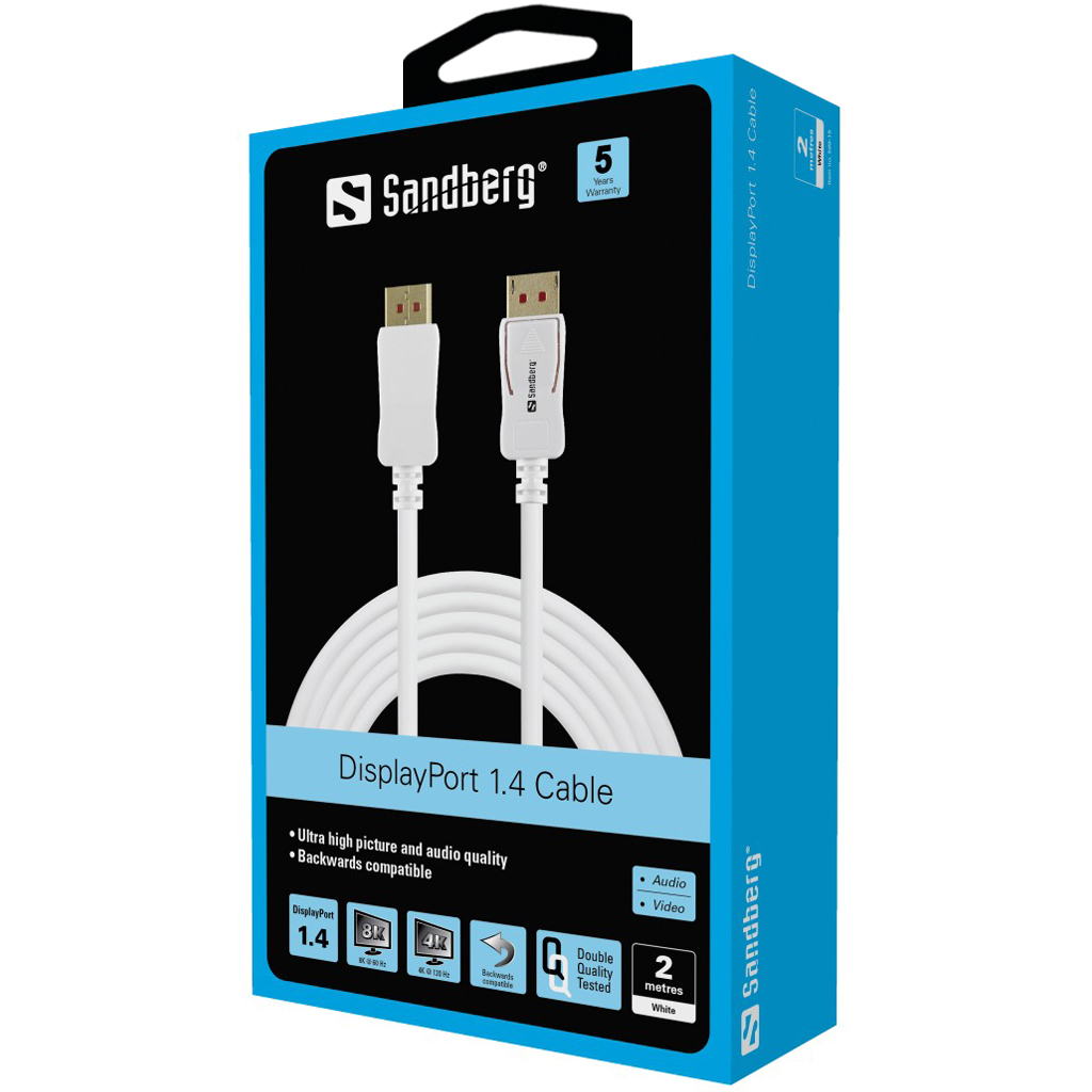 SANDBERG DisplayPort-Kabel - DisplayPort (M)