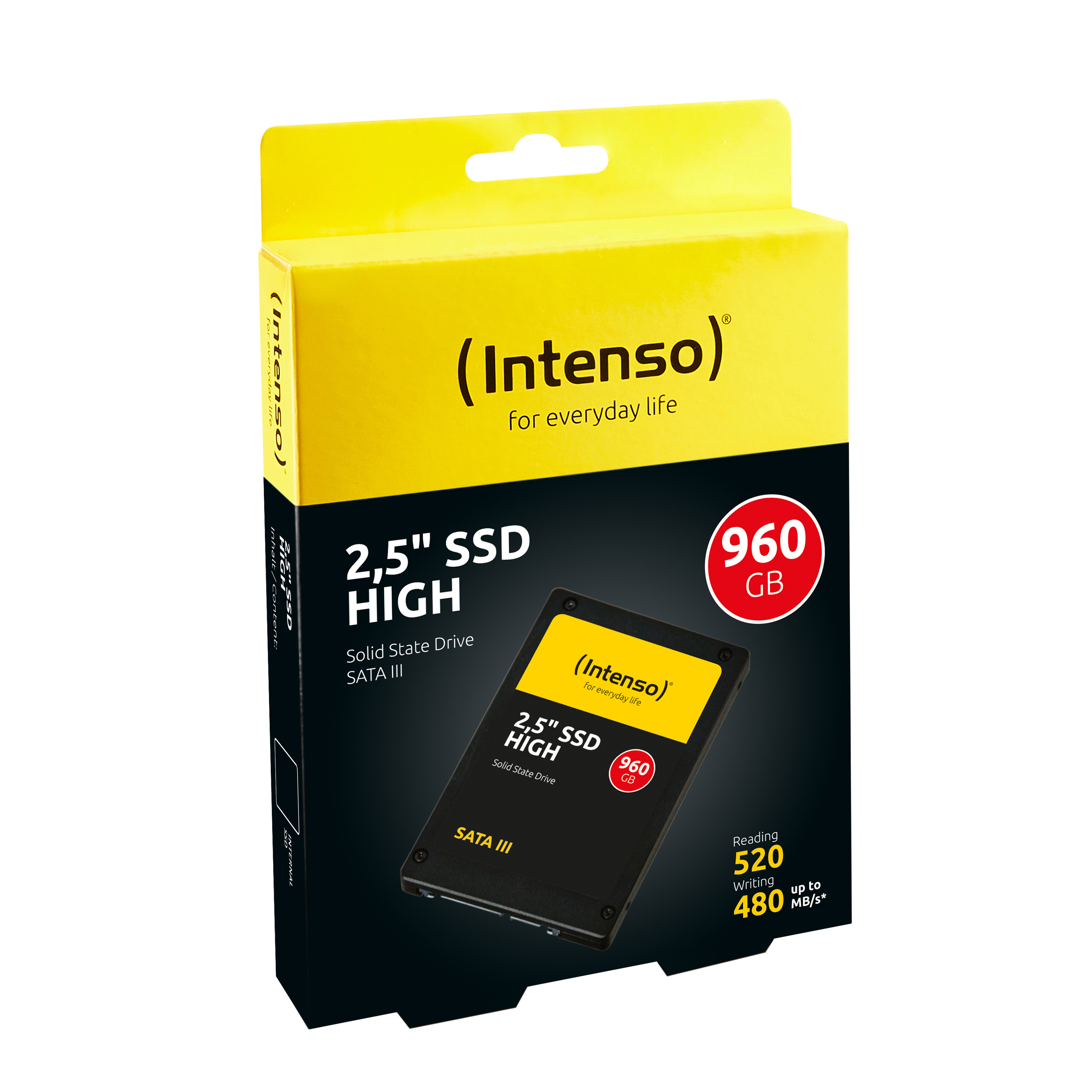 Intenso High - 960 GB SSD - intern - 2,5" (6,4 cm)