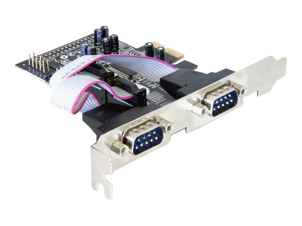 Delock 4 x serial PCI Express Card - Serieller Adapter