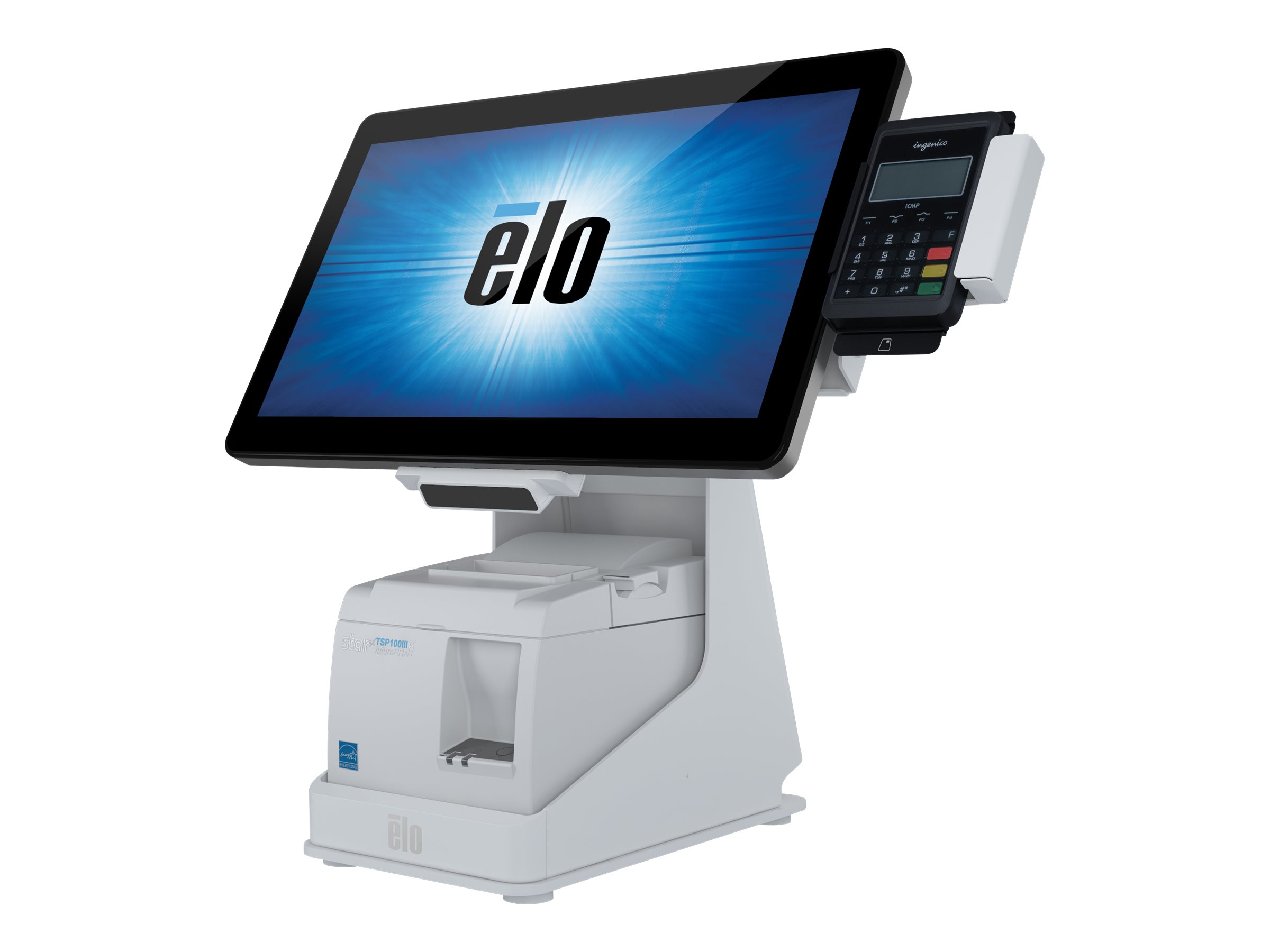 Elo Touch Solutions Elo mPOS Printer Stand - Drucker-/Monitorständer (10",15")