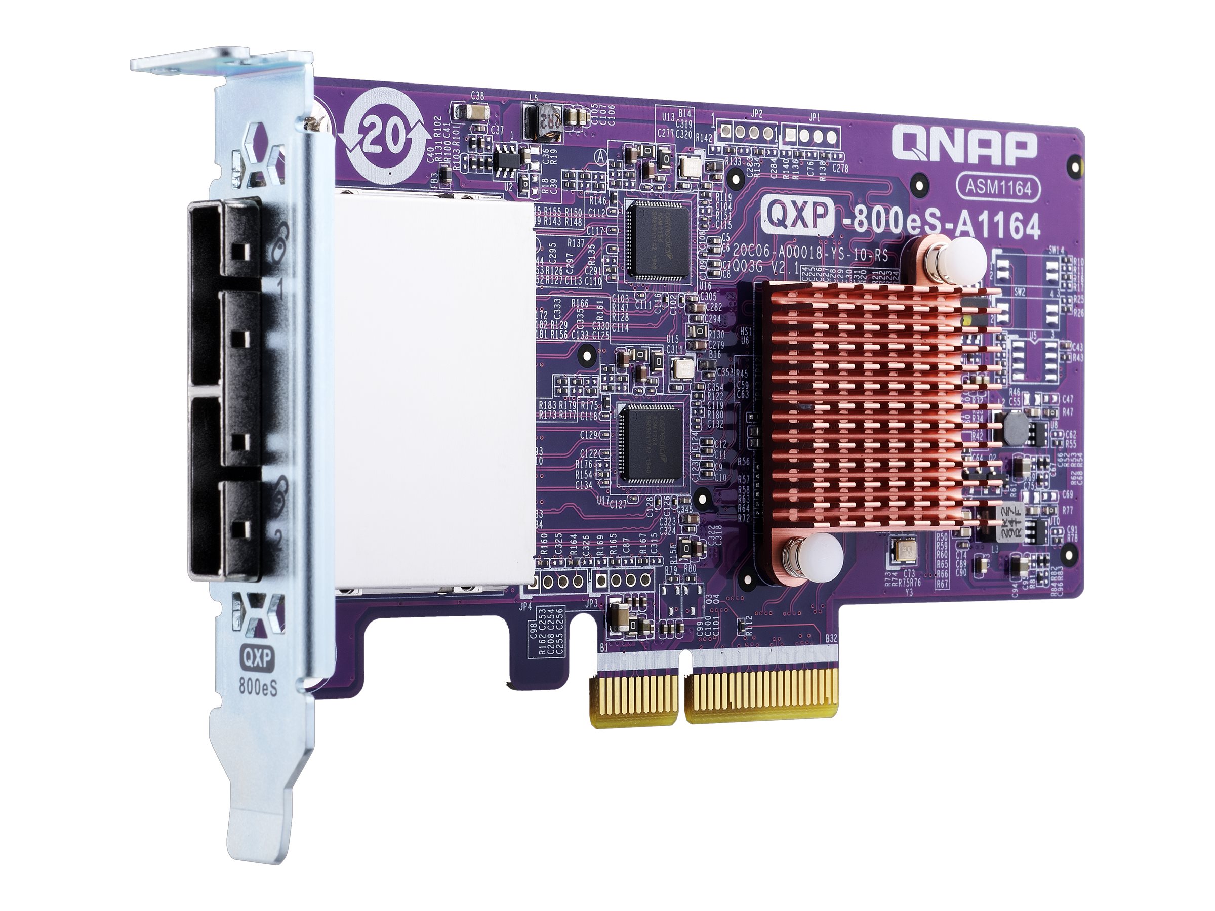 QNAP QXP SATA Expansion Card - Speicher-Controller