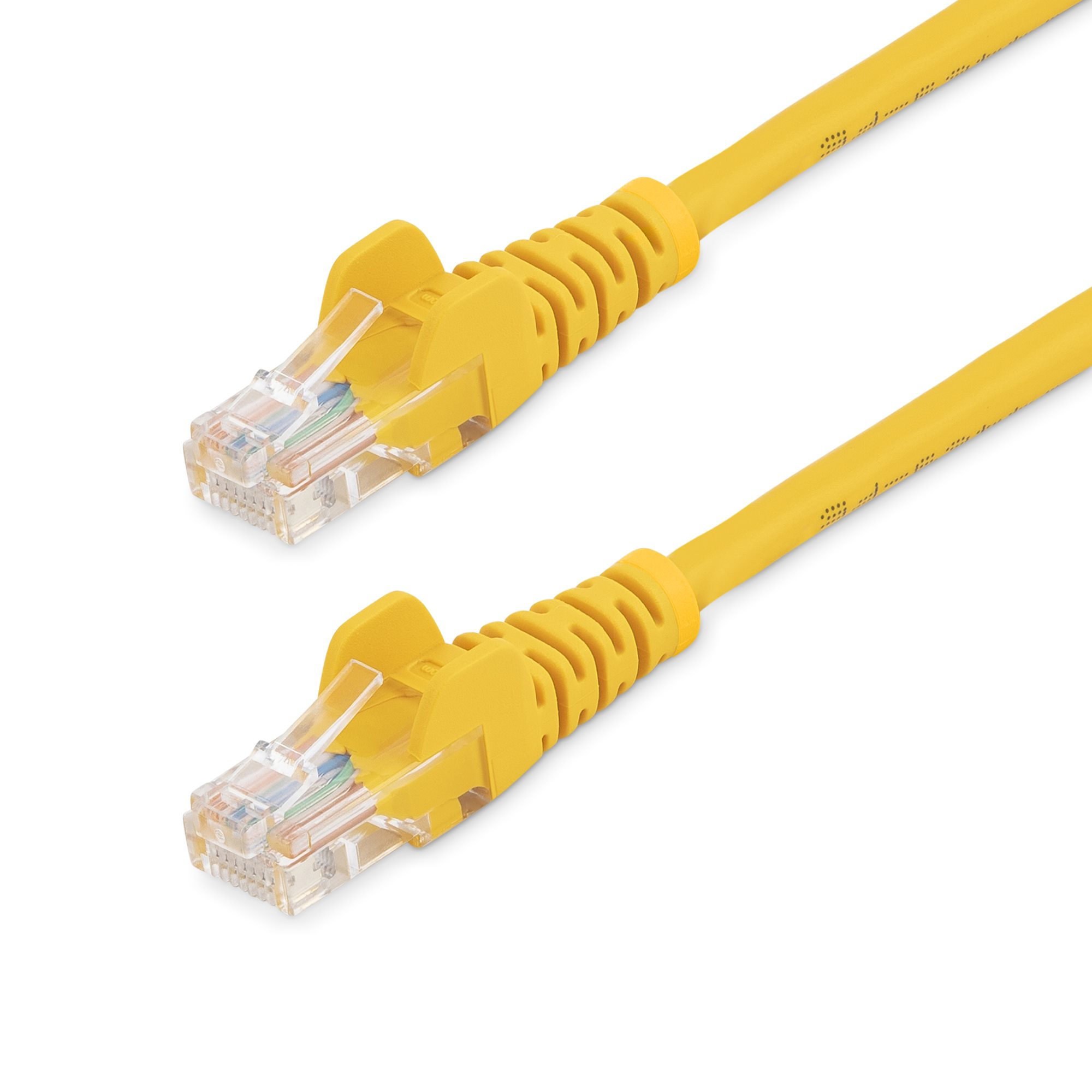StarTech.com 5m Cat5e Ethernet Netzwerkkabel Snagless mit RJ45 - Cat 5e UTP Kabel - Gelb - Netzwerkkabel - RJ-45 (M)