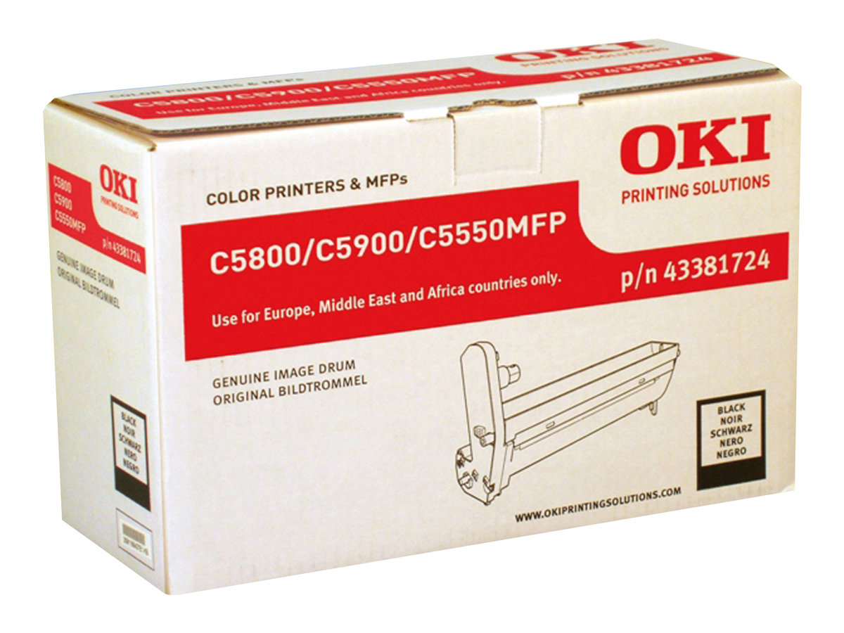 OKI Schwarz - Original - Trommeleinheit - für C5550 MFP