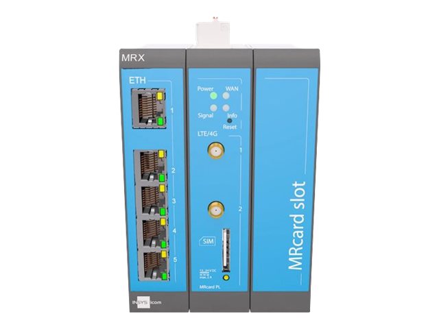 Insys icom MRX MRX3 LTE - Router - WWAN - 5-Port-Switch
