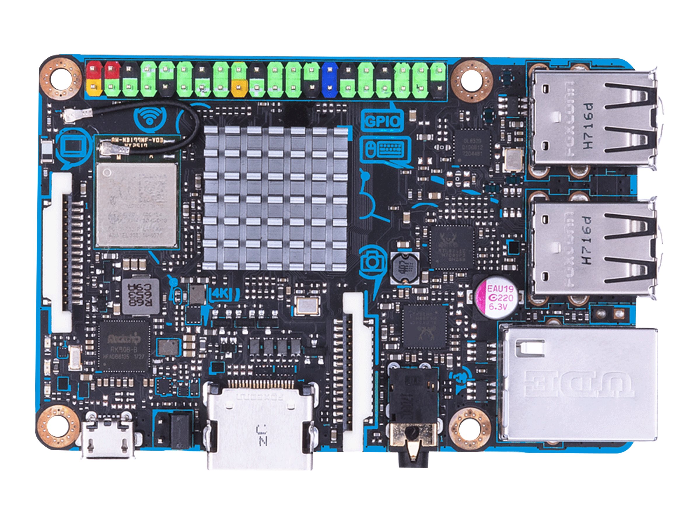 ASUS Tinker Board S R2.0 - Einplatinenrechner