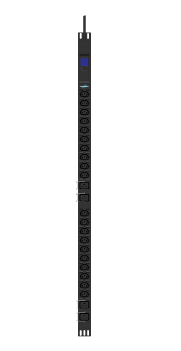 PowerWalker 10133028 - Messgerät - 0U - Senkrecht - Schwarz - 24 