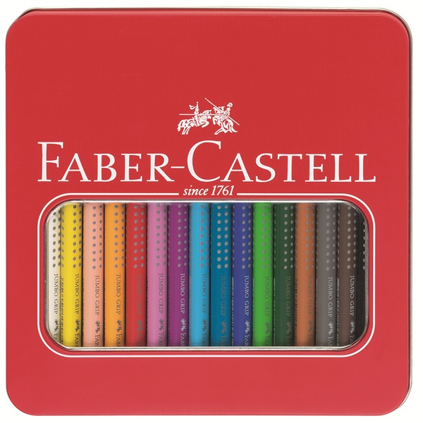 FABER-CASTELL 110916 - Rot - Metall - 16 Stück(e)