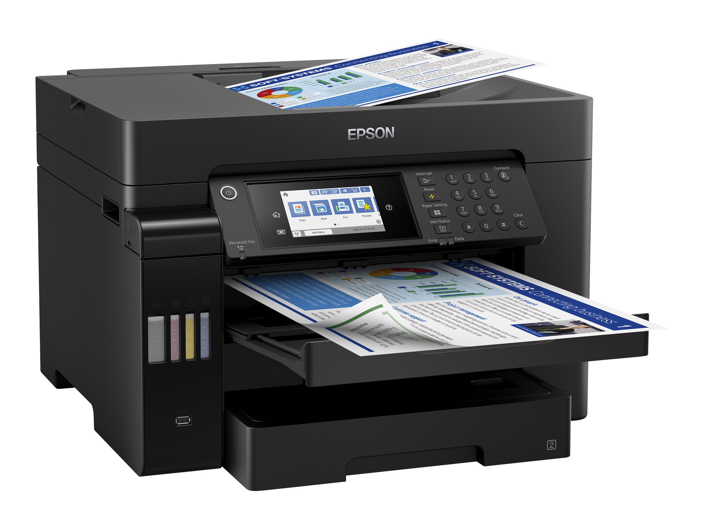 Epson EcoTank ET-16650 - Multifunktionsdrucker - Farbe - Tintenstrahl - A3 plus (311 x 457 mm)