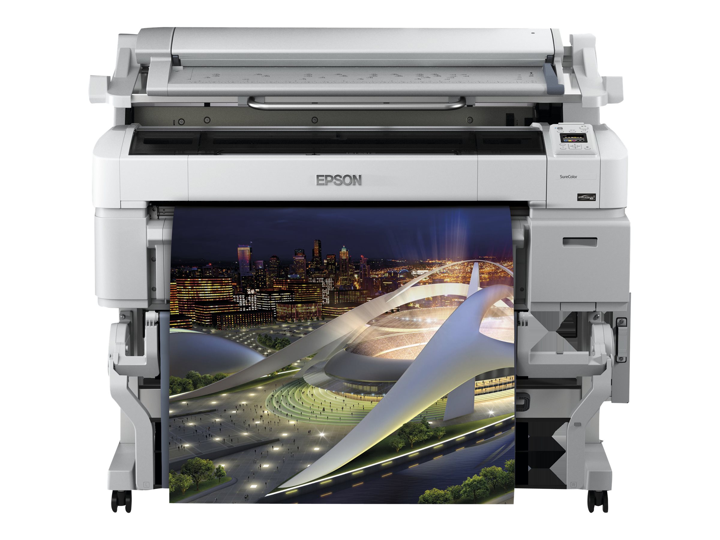 Epson SureColor SC-T5200DMFP - 914 mm (36") Multifunktionsdrucker - Farbe - Tintenstrahl - 965.2 x 2438.4 mm (Original)