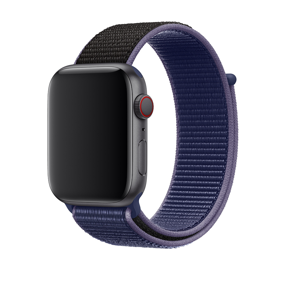 Apple 44mm Sport Loop - Uhrarmband für Smartwatch - Normalgröße - Mitternachtsblau - für Watch (42 mm, 44 mm, 45 mm, 49 mm)