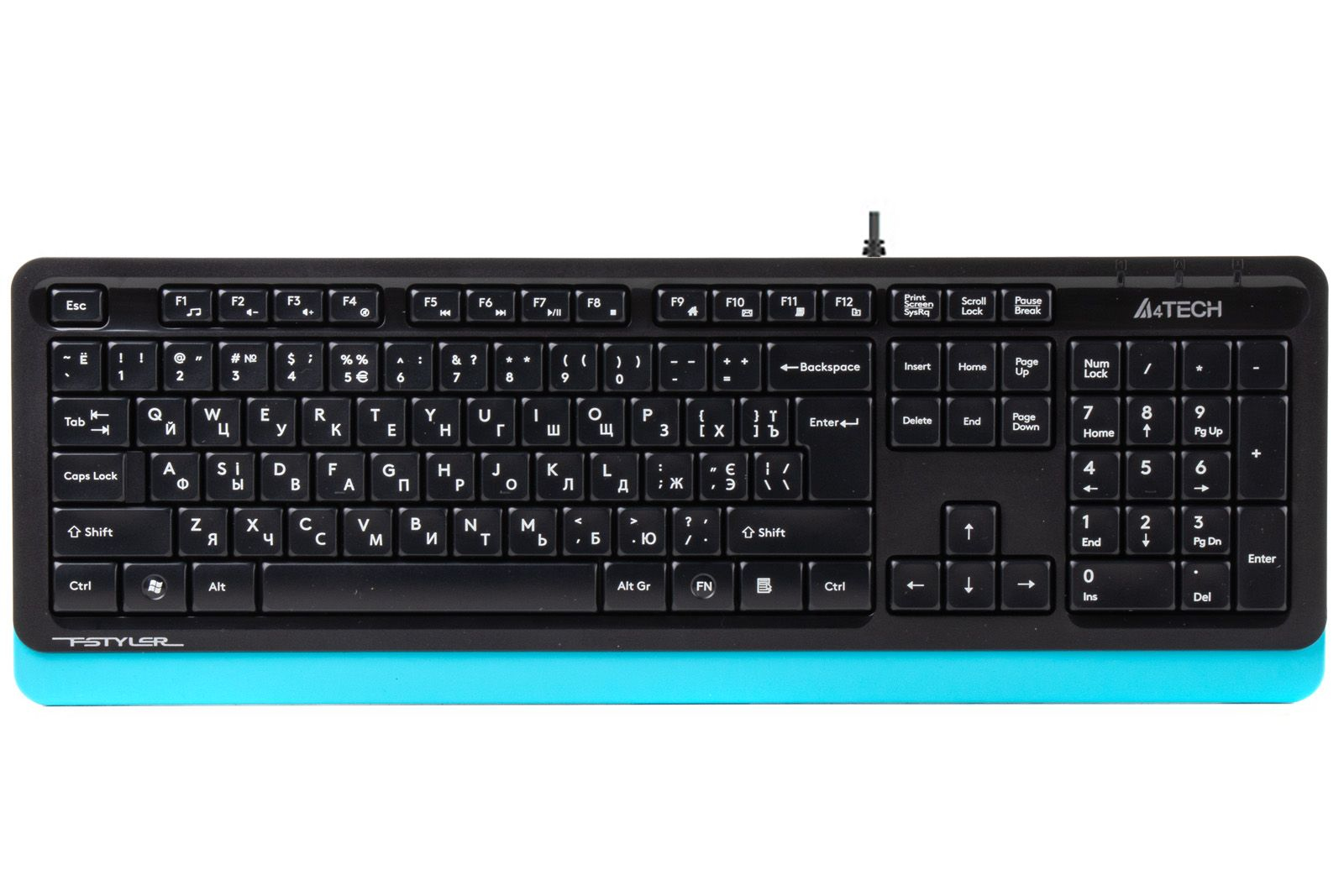 A4tech h FK10 keyboard USB Blue