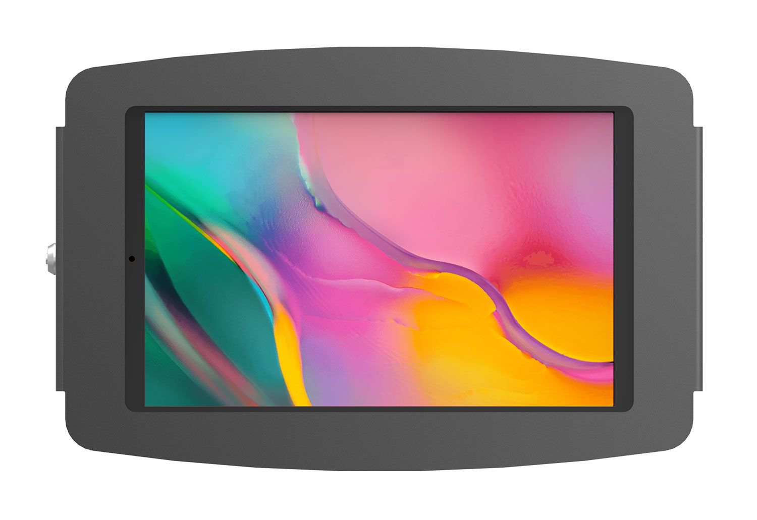 Compulocks Galaxy Tab A7 10.4" Space Enclosure Wall Mount - Gehäuse - für Tablett - verriegelbar - hochwertiges Aluminium - Schwarz - Bildschirmgröße: 26.4 cm (10.4")