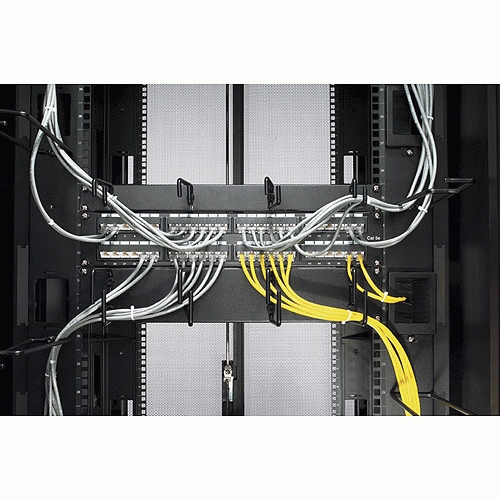 APC Kabelmanagementring - 1U - für NetShelter