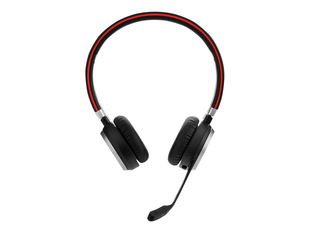 Jabra Evolve 65+ UC stereo - Headset - On-Ear