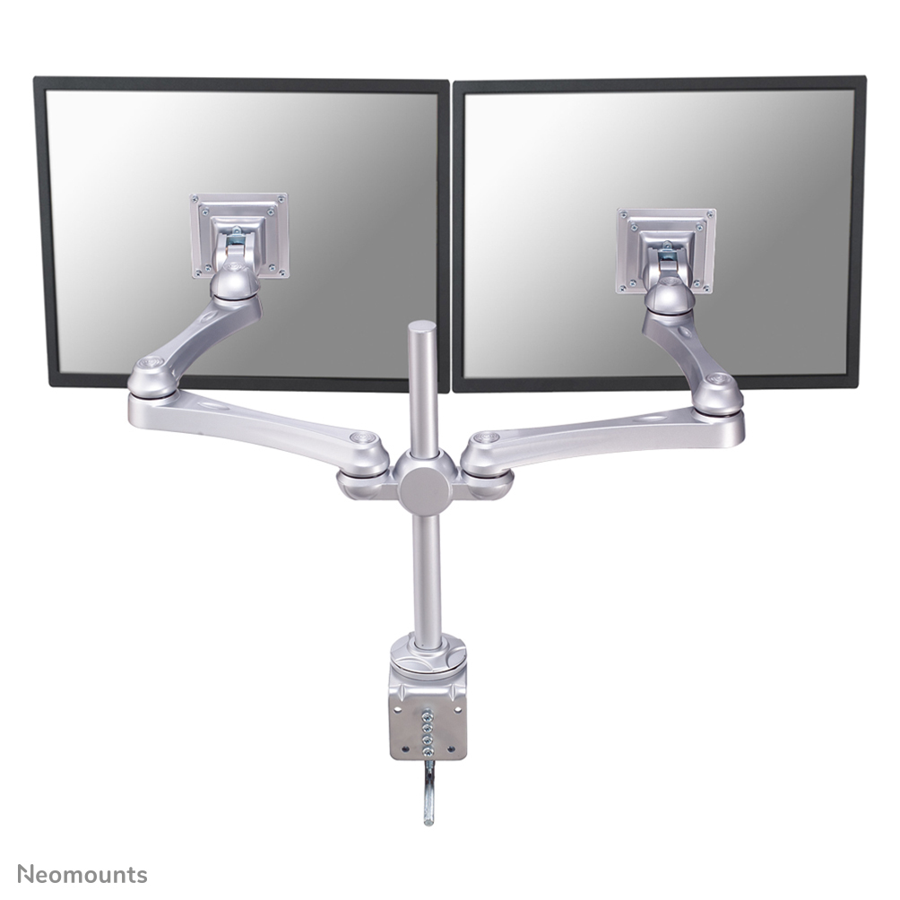 Neomounts FPMA-D930D - Befestigungskit - full-motion - für 2 LCD-Displays - Silber - Bildschirmgröße: 25.4-76.2 cm (10"-30")