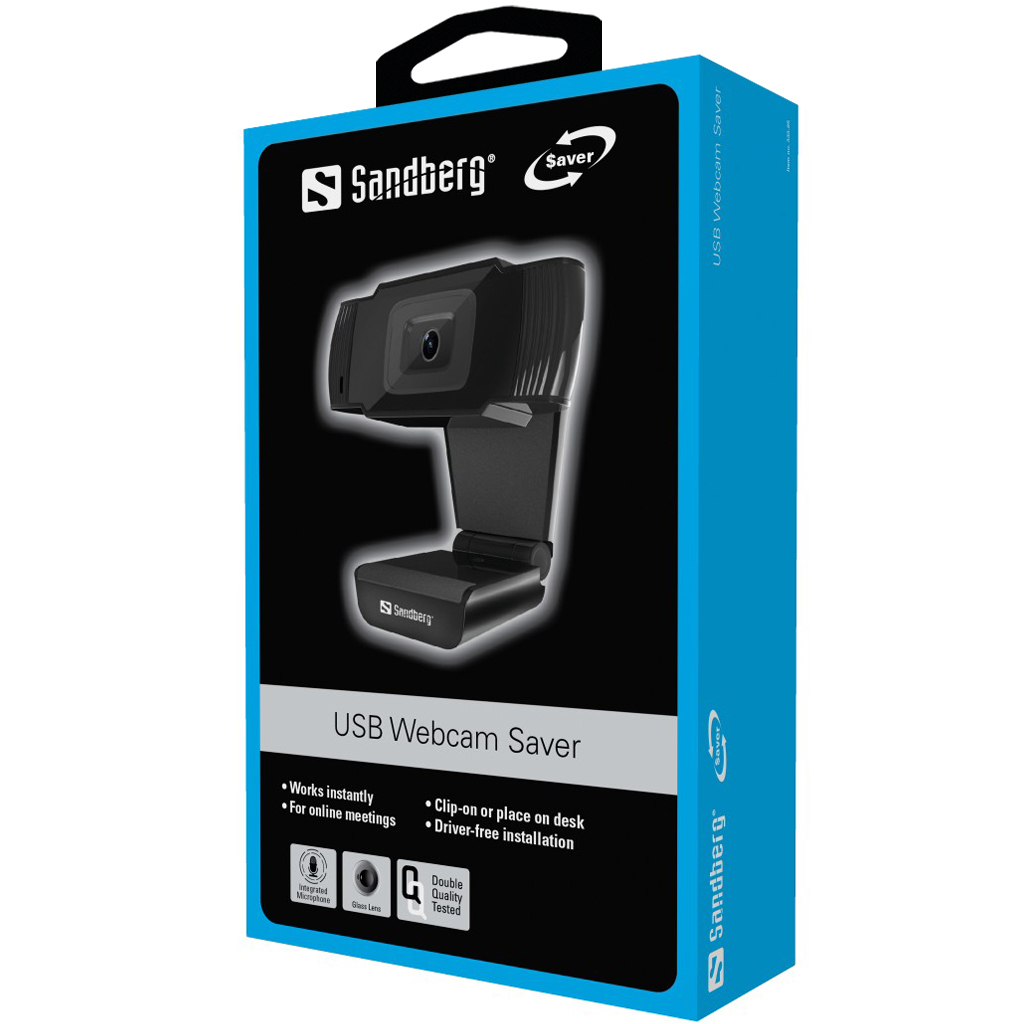 SANDBERG USB Webcam Saver - Webcam - Farbe - 640 x 480