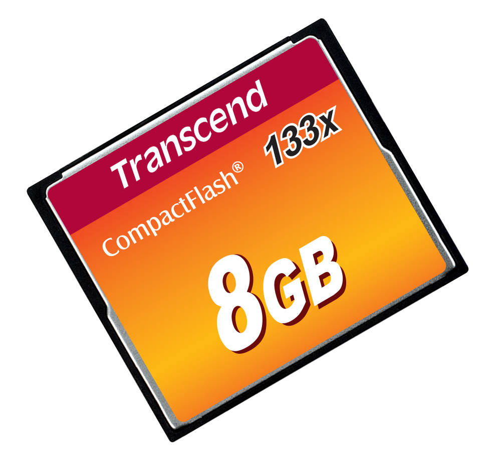 Transcend Flash-Speicherkarte - 8 GB - 133x