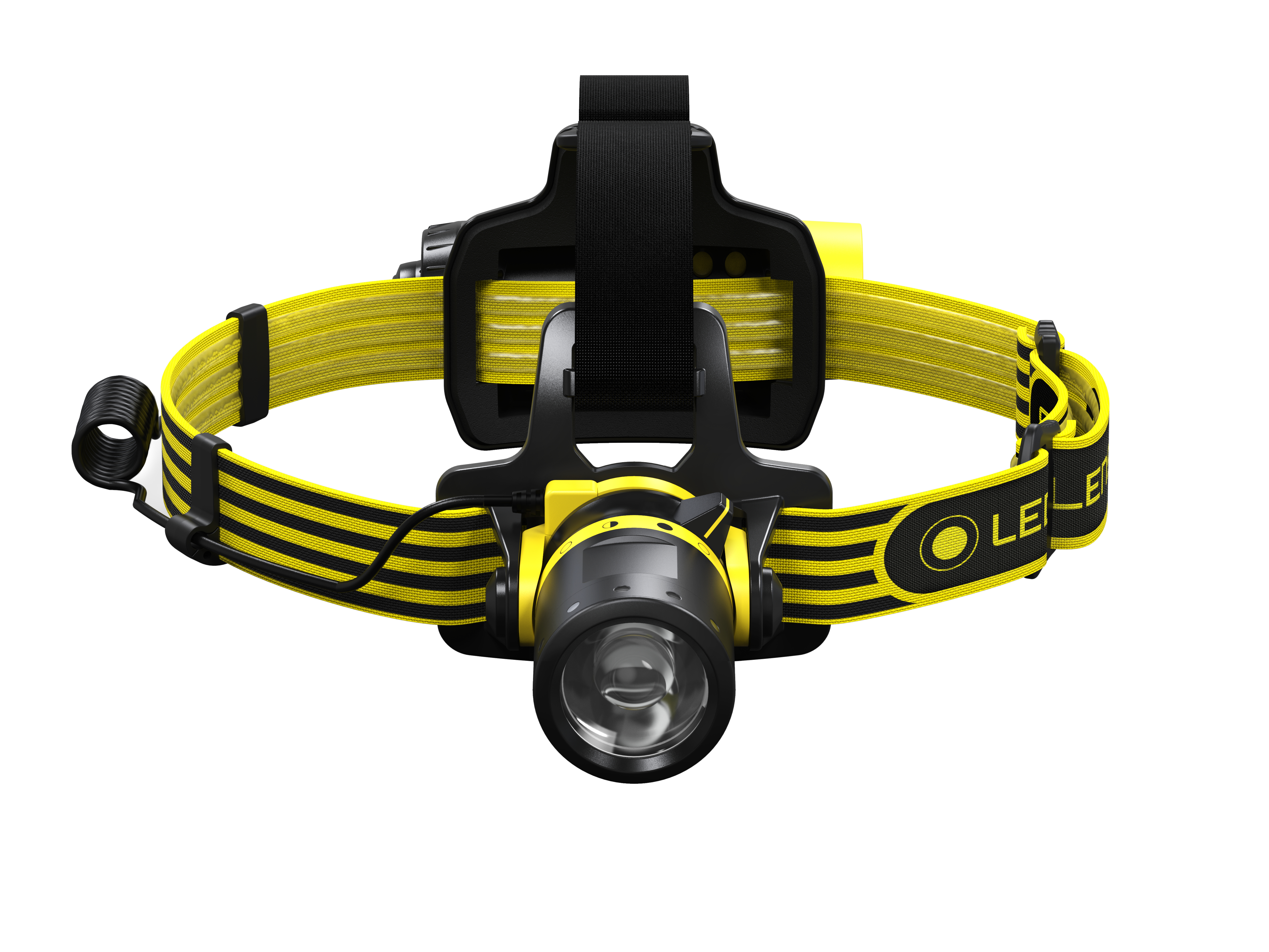 LED Lenser EXH8 - Stirnband-Taschenlampe - Schwarz - Gelb - IP68 - 180 lm - 120 m - 40 h