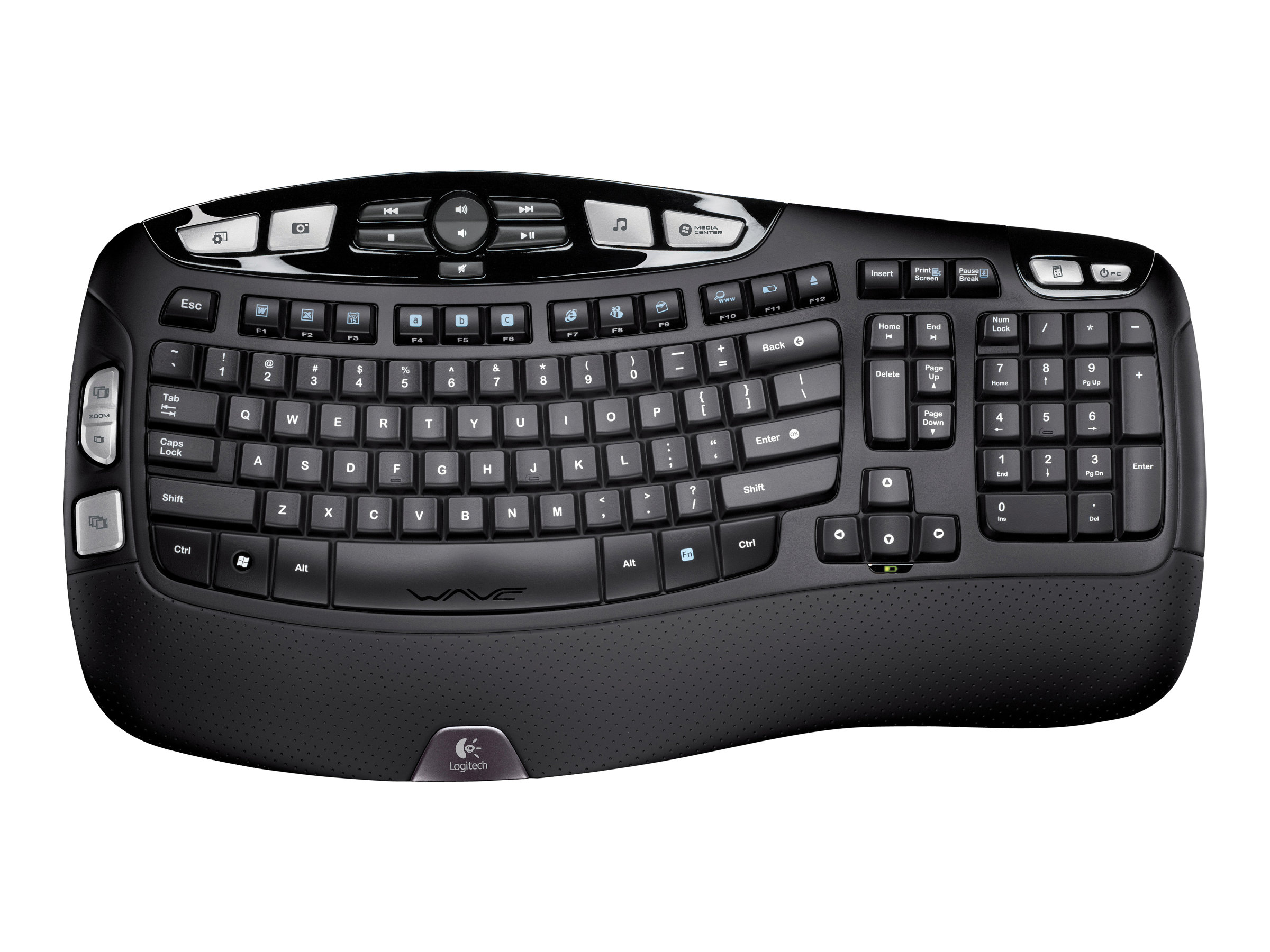 Logitech Wireless Keyboard K350 - Tastatur - kabellos