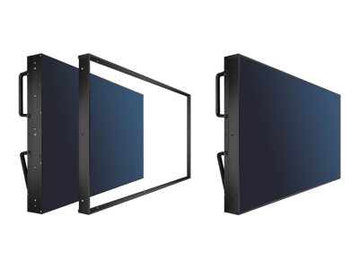 NEC Display Over Frame Kit - Videowand-Rahmensystem - Schwarz