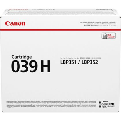 Canon 039 H - Mit hoher Kapazität - Schwarz - Original