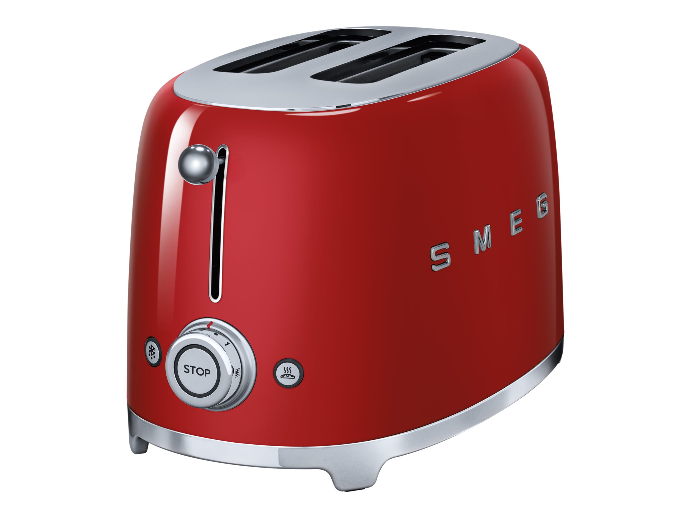 SMEG 50's Style TSF01RDEU - Toaster - 2 Scheibe