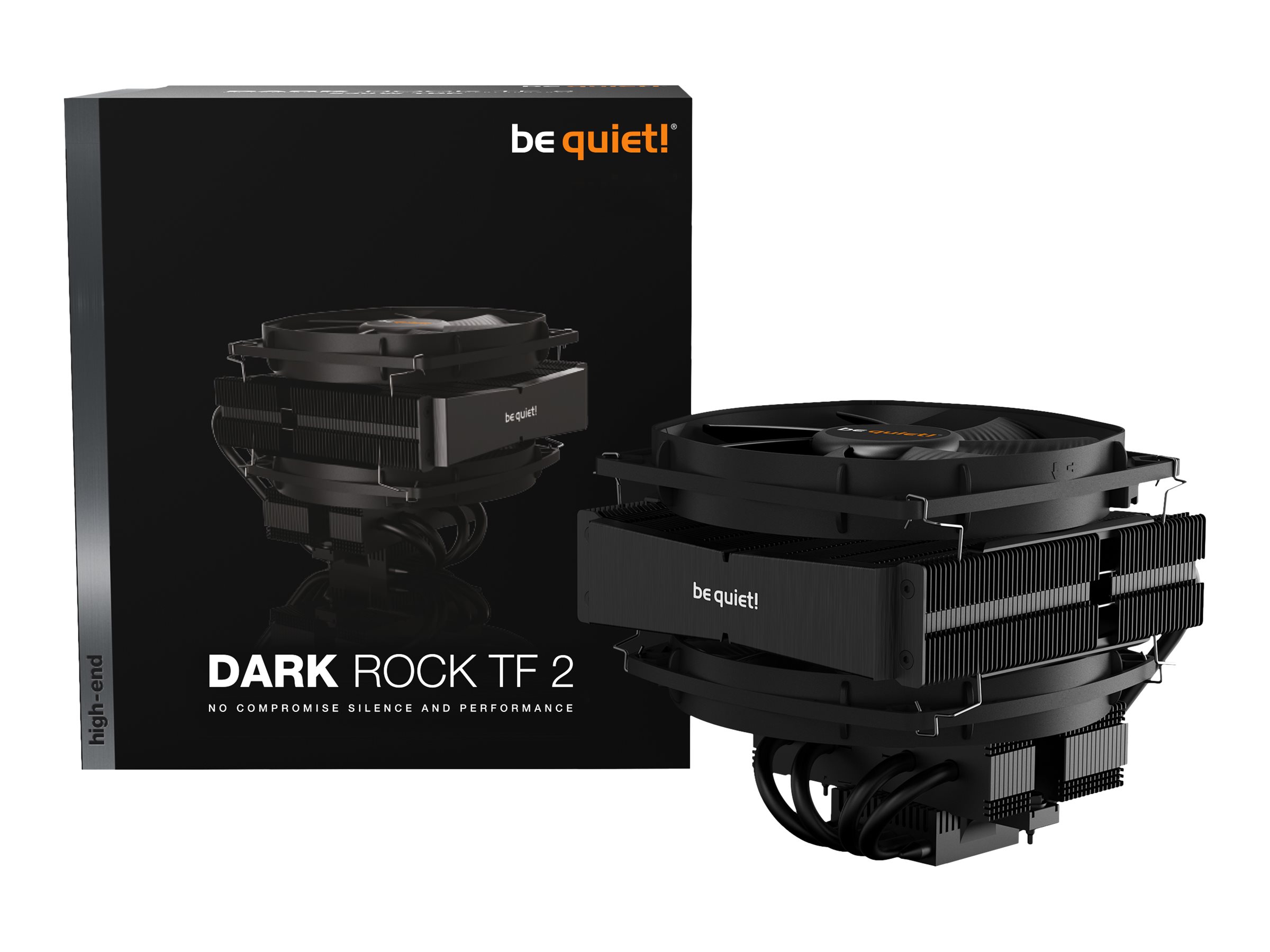 Be Quiet! Dark Rock TF 2 - Prozessor-Luftkühler - (für: LGA1155, LGA1150, LGA1151, LGA2011-3 (Square ILM)