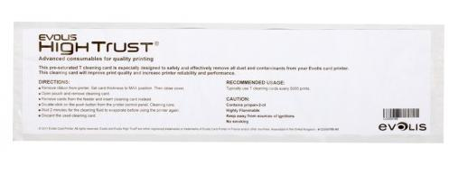 Evolis High Trust T' Card Cleaning Kit - Druckerreinigungskarte (Packung mit 10)