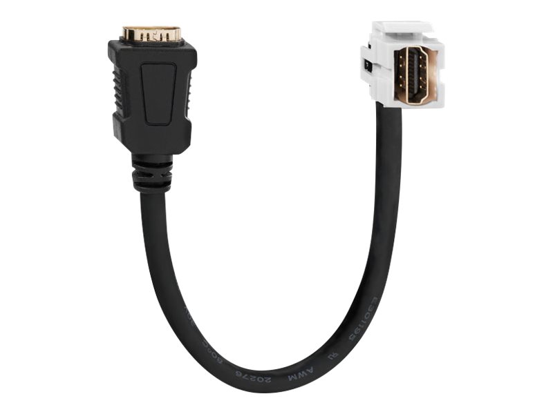 Rutenbeck KMK-HDMI KP rw - HDMI-Kabel - HDMI weiblich zu HDMI weiblich Keystone
