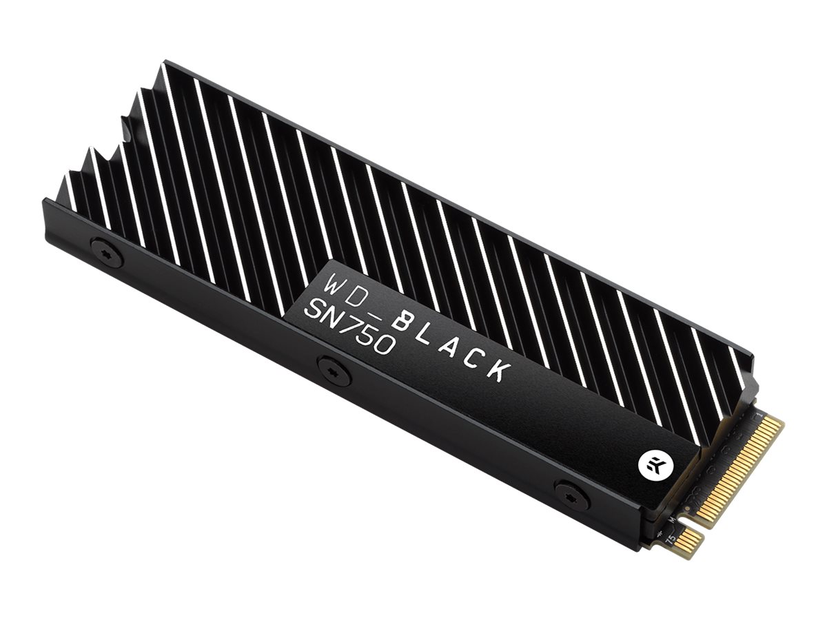 WD Black SN750 NVMe SSD WDS200T3XHC - SSD - 2 TB - intern - M.2 2280 - PCIe 3.0 x4 (NVMe)