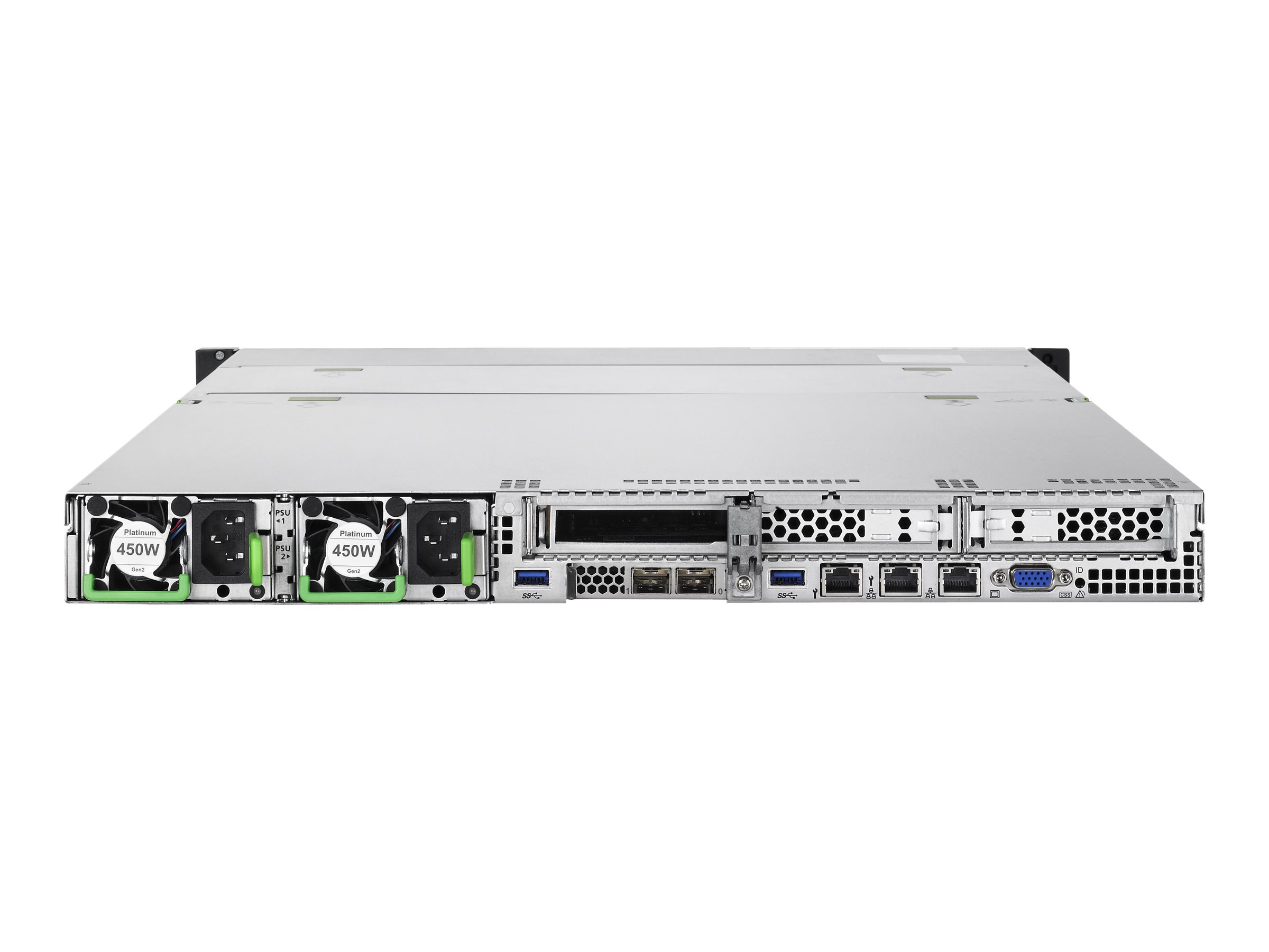 Fujitsu PRIMERGY RX2530 M5 - Server - Rack-Montage - 1U - zweiweg - 1 x Xeon Silver 4208 / 2.1 GHz - RAM 16 GB - SATA - Hot-Swap 6.4 cm (2.5")