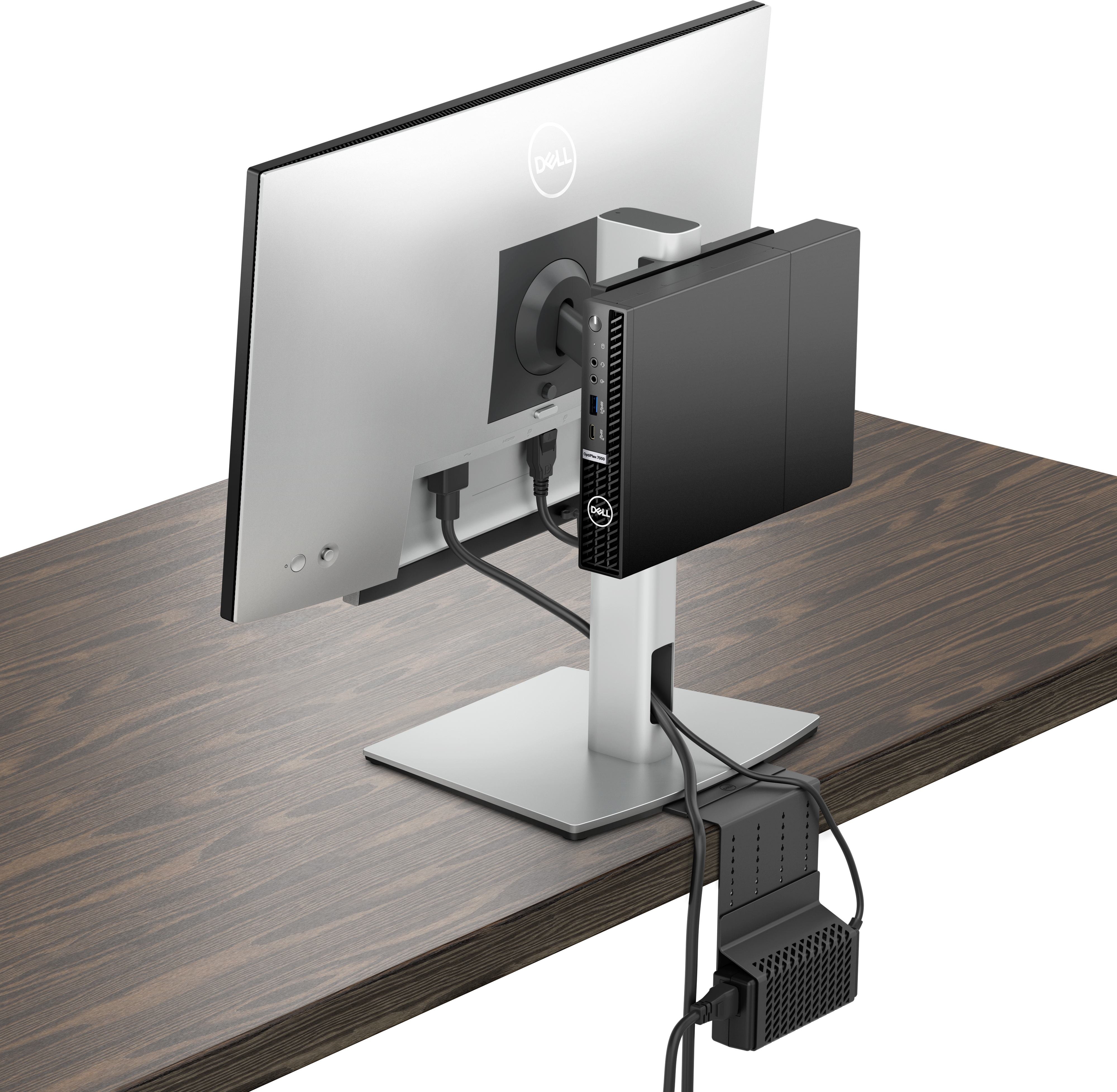 Dell Micro Form Factor All-in-One Stand MFS22 - Monitor-/Desktop-Ständer (19"-27")