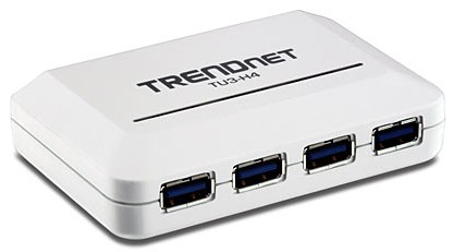 TRENDnet TU3 H4 - Hub - 4 x SuperSpeed USB 3.0
