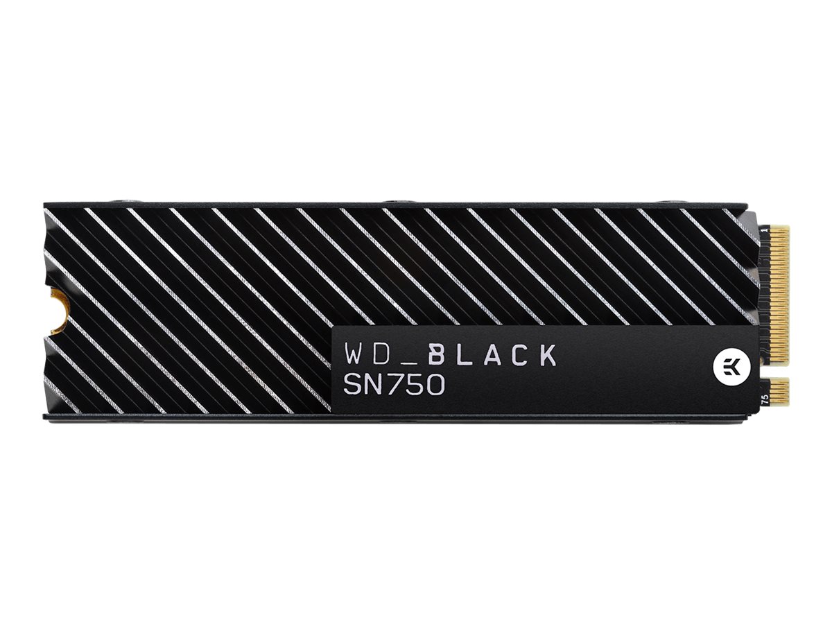 WD Black SN750 NVMe SSD WDS200T3XHC - SSD - 2 TB - intern - M.2 2280 - PCIe 3.0 x4 (NVMe)
