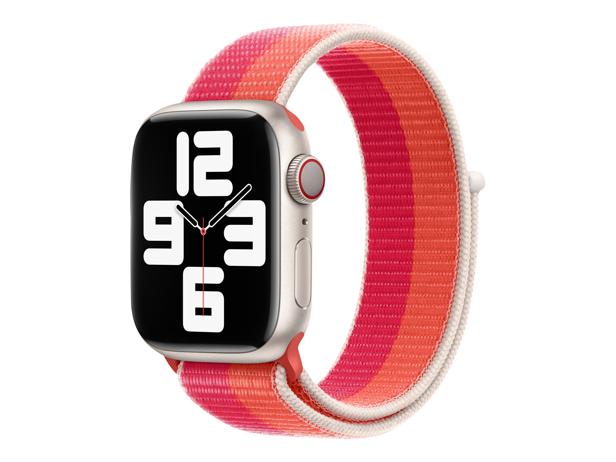 Apple Armband für Smartwatch - 130 - 200 mm - Pfingstrose, Nektarine - für Watch (38 mm, 40 mm, 41 mm)