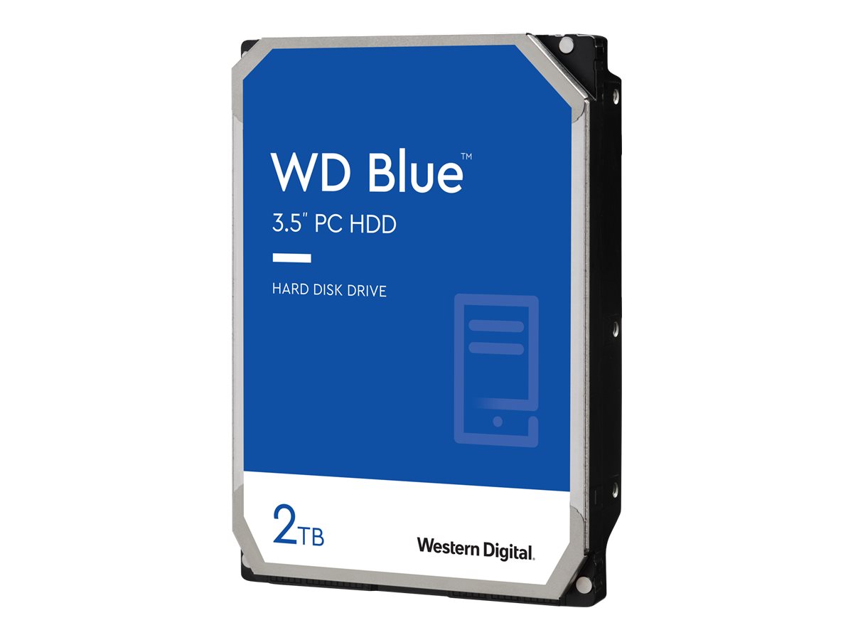WD Blue WD20EZAZ - Festplatte - 2 TB - intern - 3.5" (8.9 cm)