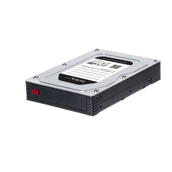 StarTech.com 2,5" auf 3,5" Festplatten Adapter - für SATA und SAS SSDs/ HDDs - 2,5 Zoll Festplattenadapter - Speichergehäuse - 2.5" (6.4 cm)