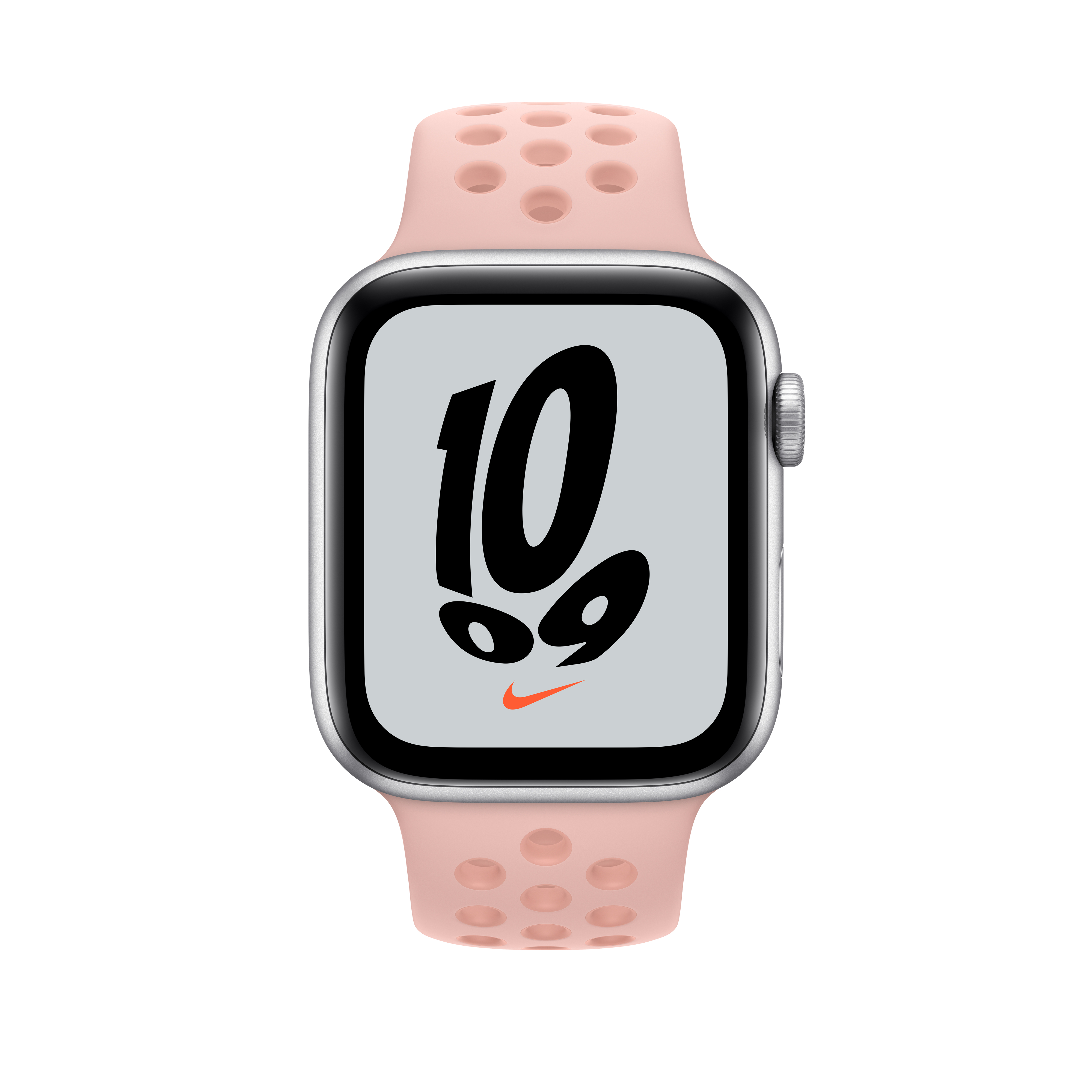 Apple Nike - Armband für Smartwatch - 140 - 210 mm - Pink Oxford, Rose Whisper - für Watch (42 mm, 44 mm, 45 mm, 49 mm)