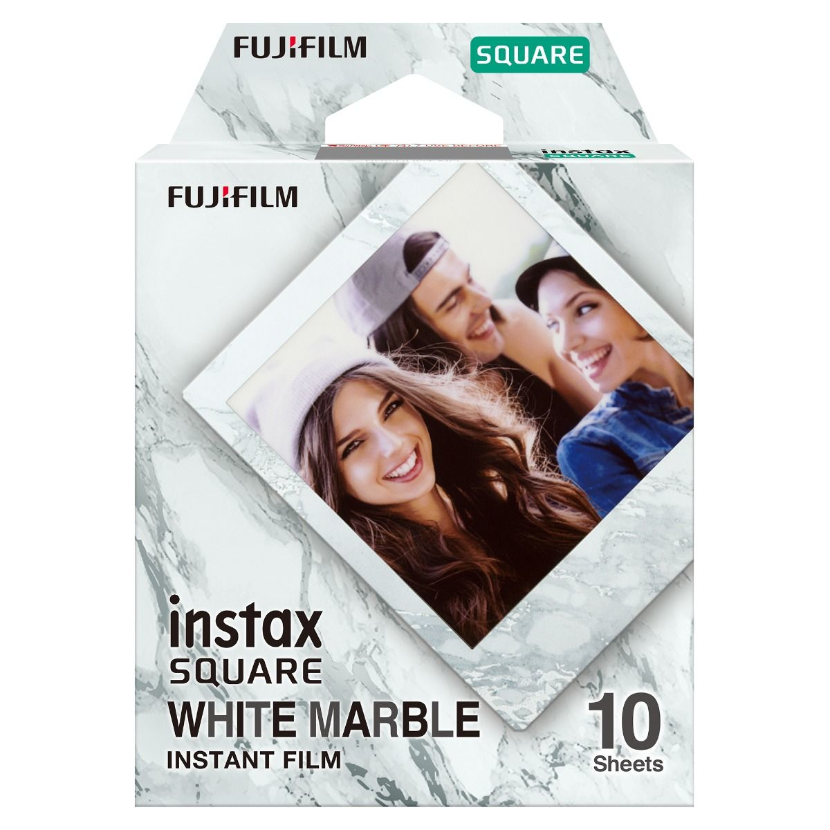 Fujifilm Instax Square White Marble - Instant-Farbfilm