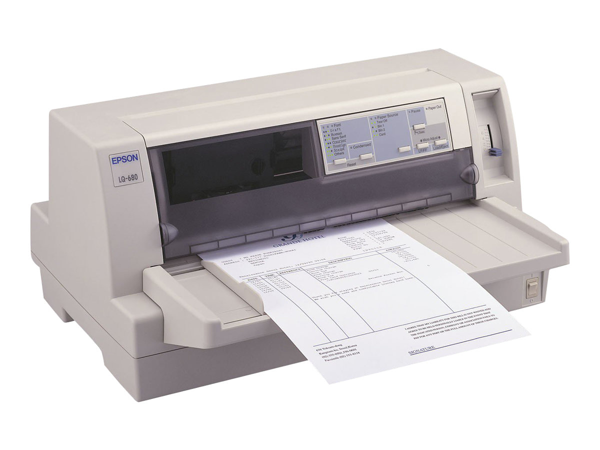 Epson LQ 680Pro - Drucker - s/w - Punktmatrix - 305 x 420 mm, 305 mm (Breite)