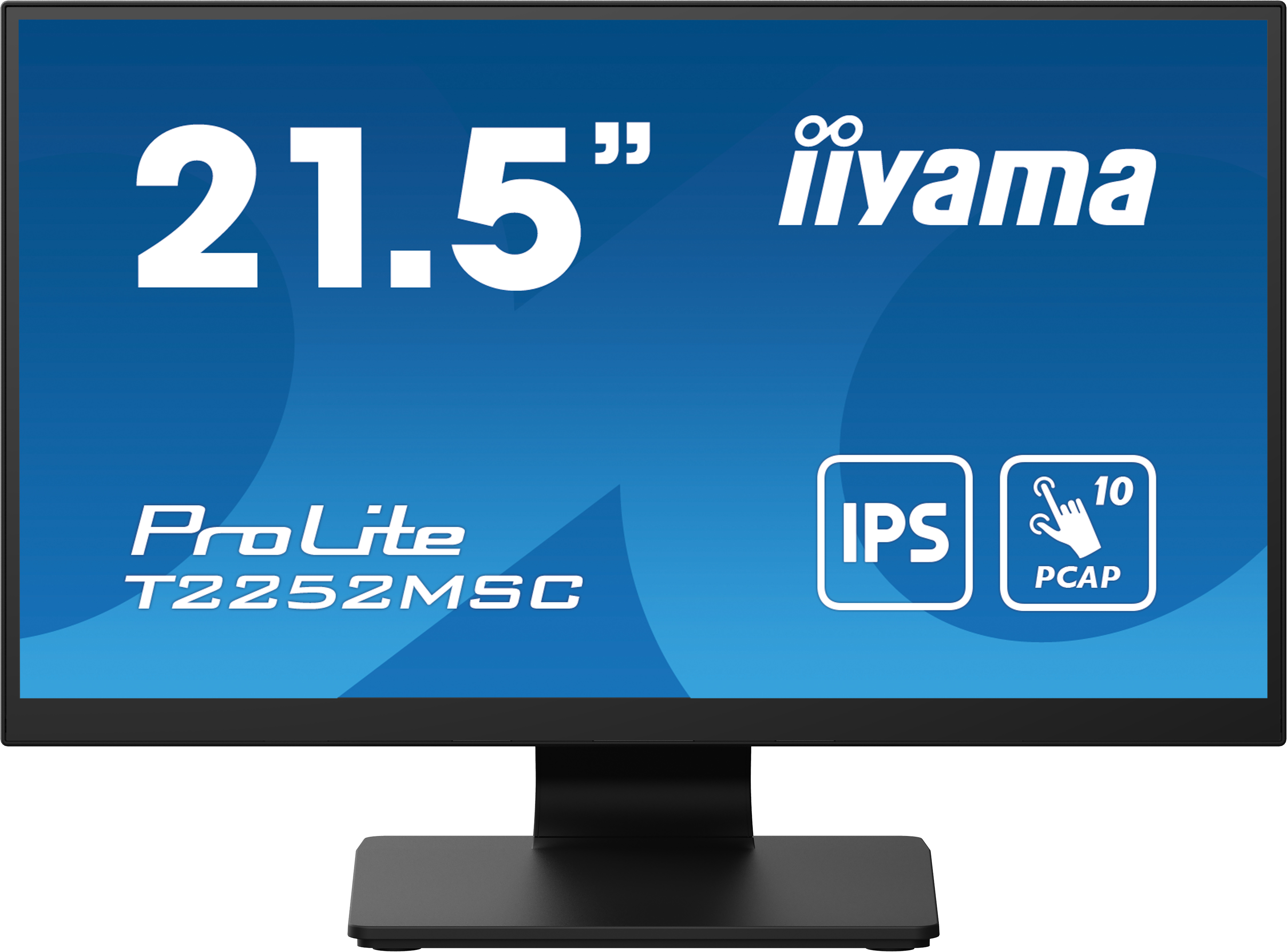 Iiyama 21.5" Bonded PCAP 10P Touch with Anti-Finger print coating 1920x1080 IPS-slim