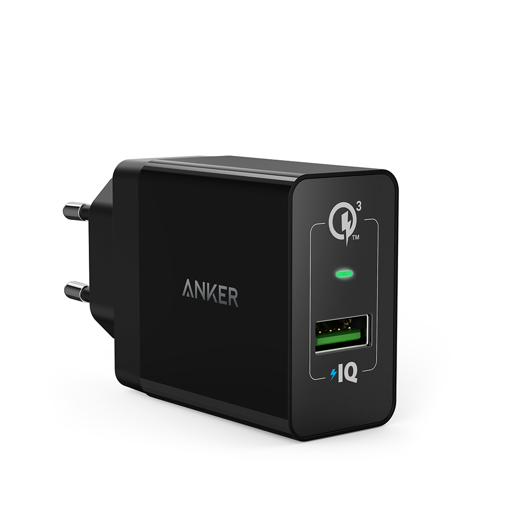 Anker Innovations Anker PowerPort+ 1 - Netzteil - 18 Watt - 3 A - IQ / QC 3.0 (USB)