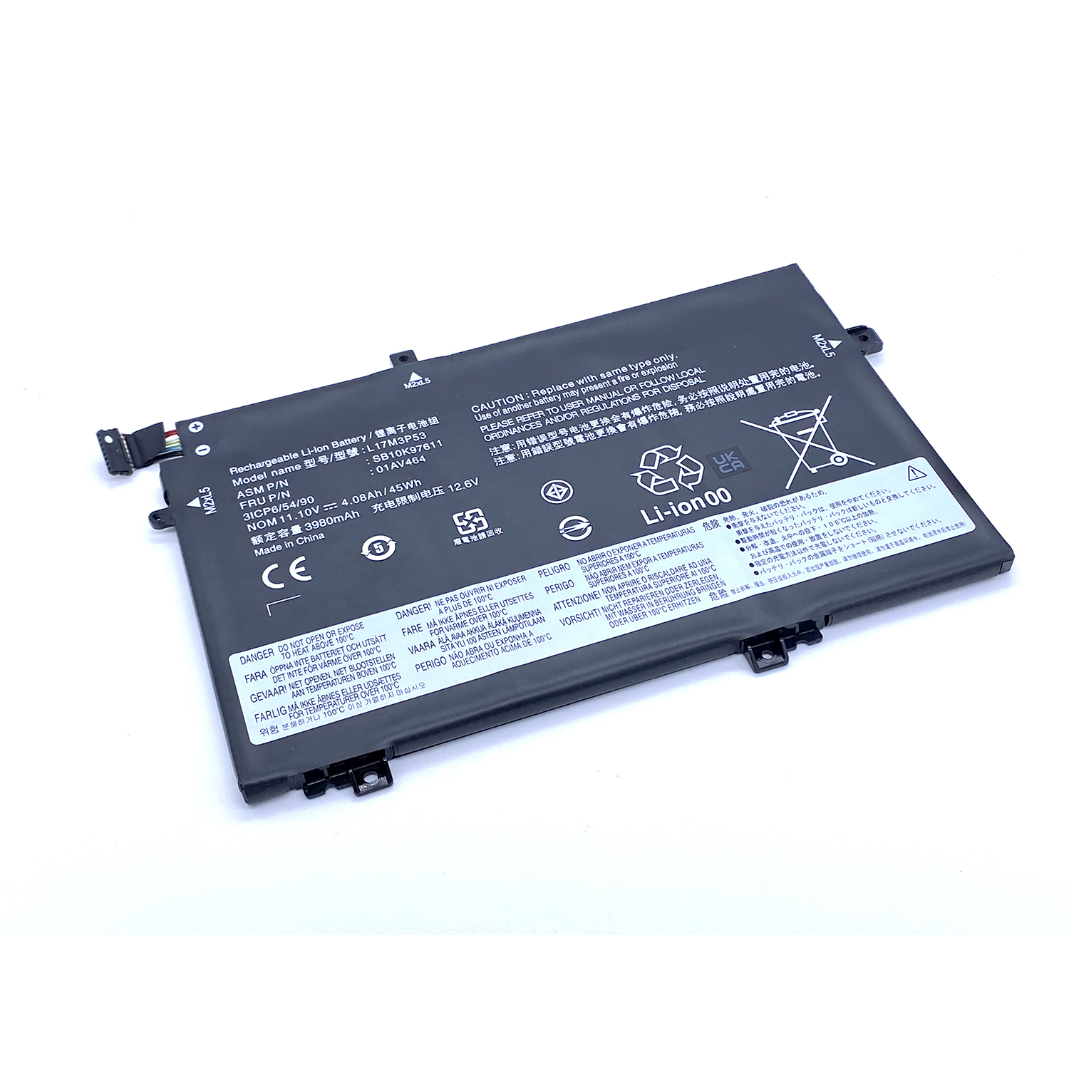 V7 Laptop-Batterie - Li-Ion - 4050 mAh - 45 Wh