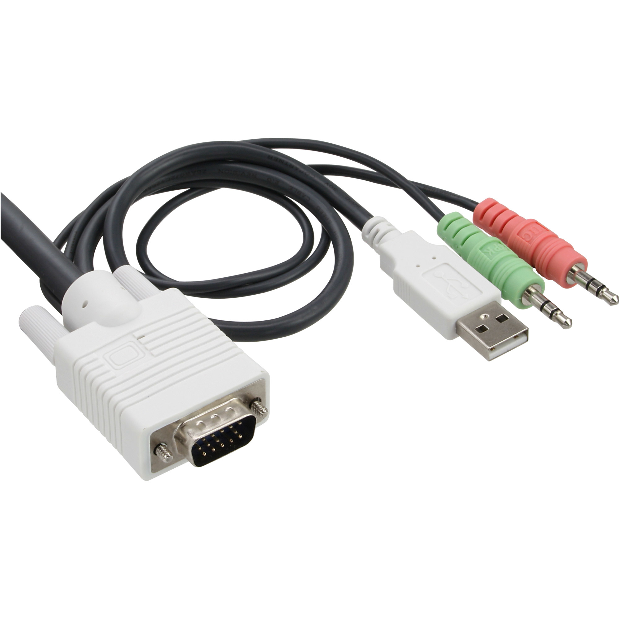 InLine Cable KVM Switch - KVM-/Audio-/USB-Switch